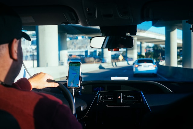 Uber car 